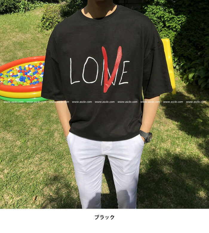 ASCLO(エジュクロ)LOVE Short Sleeve T