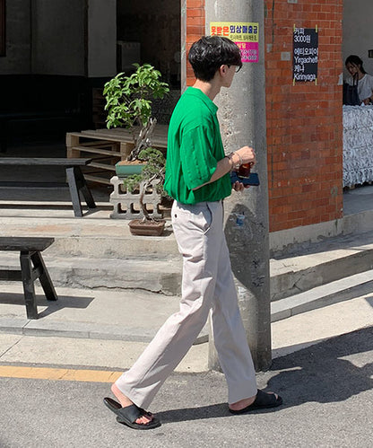 ASCLO(エジュクロ)ASCLO Rough Vertical Collar Knit