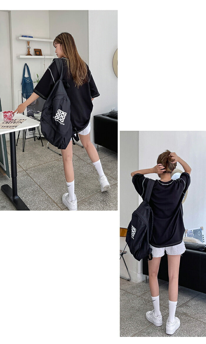 【メール便】半袖ステッチTシャツ