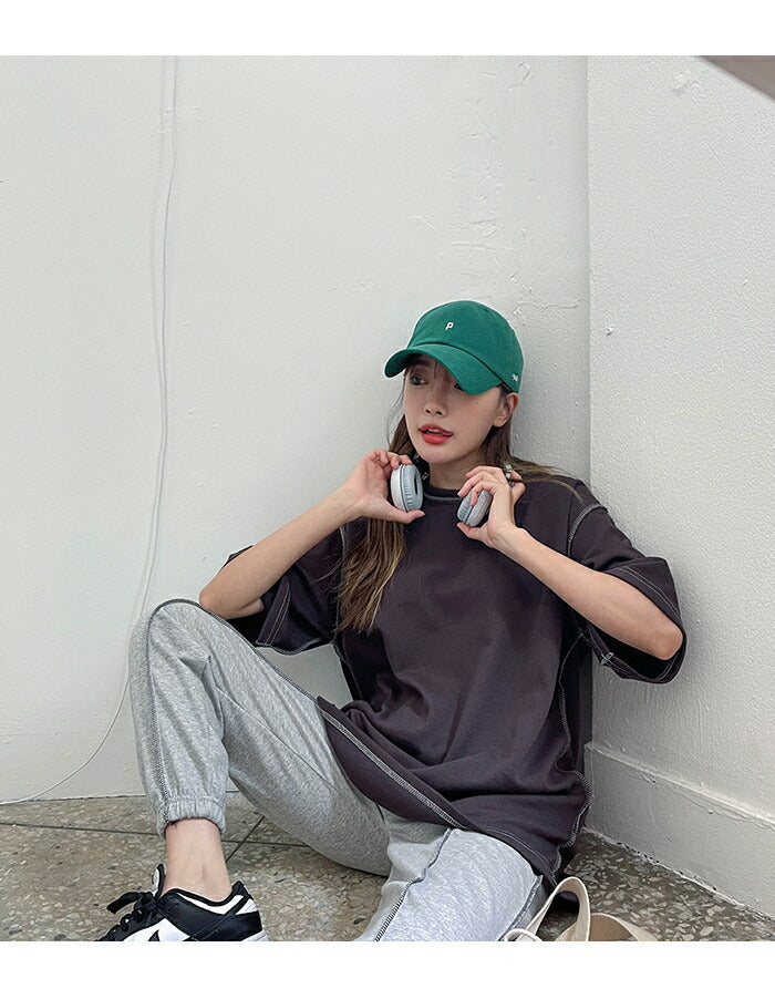 【メール便】半袖ステッチTシャツ