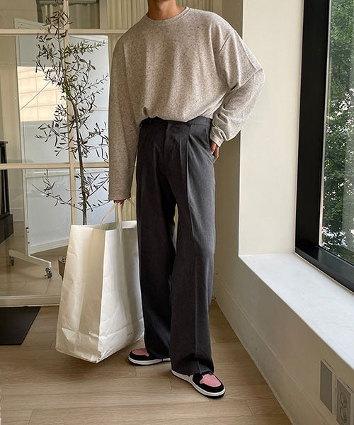 ASCLO(エジュクロ)ASCLO Banding Wide Slacks/42729621848291