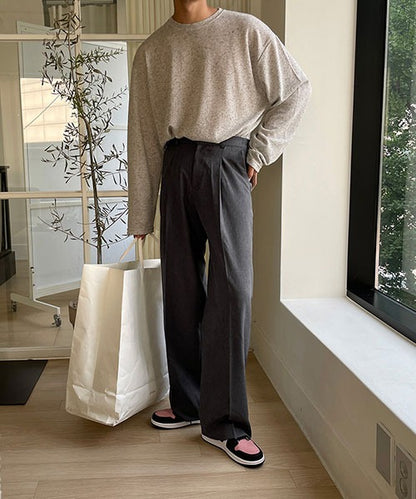 ASCLO(エジュクロ)ASCLO Banding Wide Slacks/42729621848291