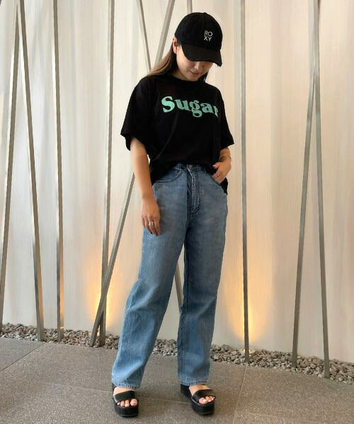 NANING9(ナンニング)Sugar半袖Tシャツ