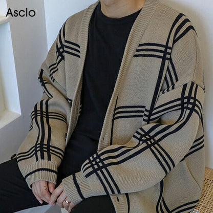 ASCLO(エジュクロ)ビッグチェック - カーディガン/42729617621219