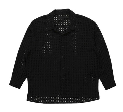 ASCLO(エジュクロ)ASCLO Punching Square Shirt (2color)