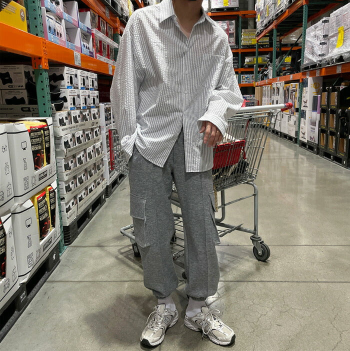 ASCLO(エジュクロ)ASCLO Seersucker ST Shirt (2color)