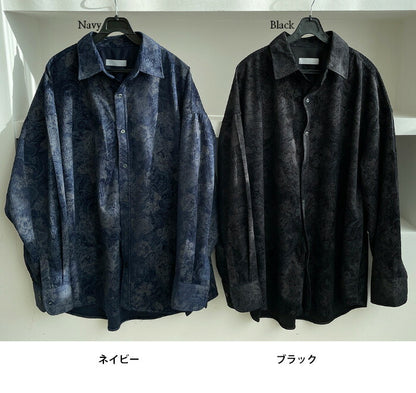 ASCLO(エジュクロ)Corduroy and Paisley Over Shirt
