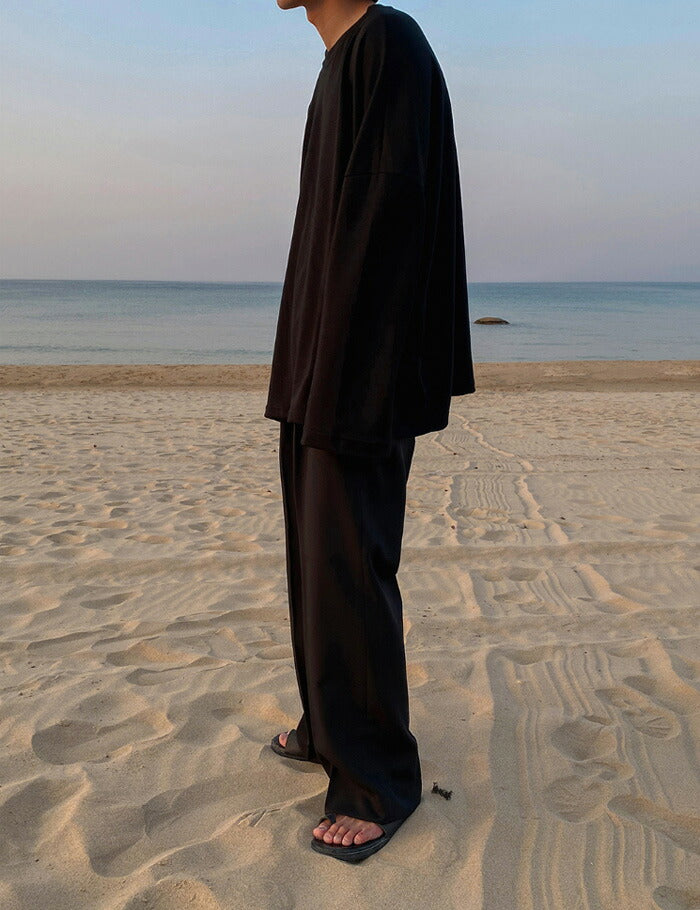 ASCLO(エジュクロ)ASCLO Banding Wide Slacks/42729621848291