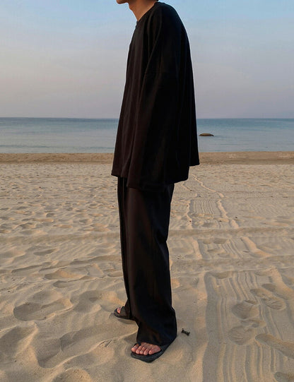 ASCLO(エジュクロ)ASCLO Banding Wide Slacks/42729621848291