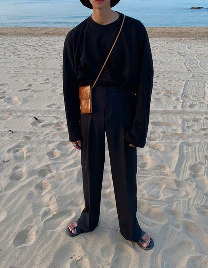 ASCLO(エジュクロ)ASCLO Banding Wide Slacks/42729621848291