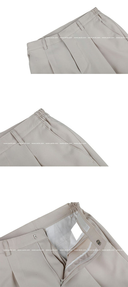 ASCLO(エジュクロ)ASCLO Banding Wide Slacks/42729621848291