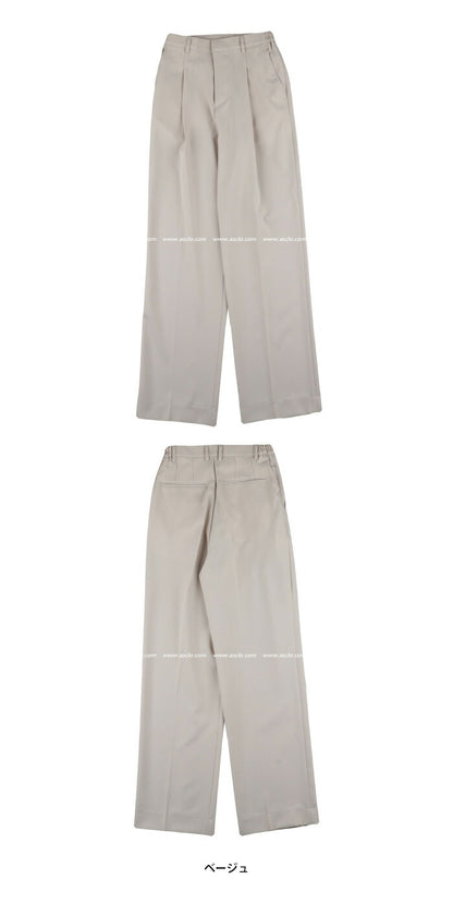 ASCLO(エジュクロ)ASCLO Banding Wide Slacks/42729621848291