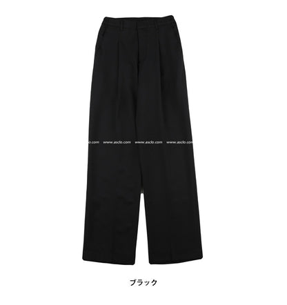 ASCLO(エジュクロ)ASCLO Banding Wide Slacks/42729621848291