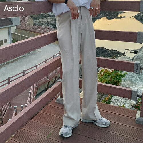 ASCLO(エジュクロ)ASCLO Banding Wide Slacks/42729621848291