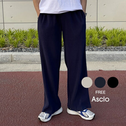 ASCLO(エジュクロ)ASCLO Daily Pleats Pants (3color)