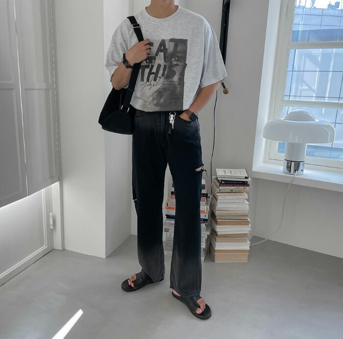 ASCLO(エジュクロ)ASCLO Summer Gradation Denim Pants (2color)