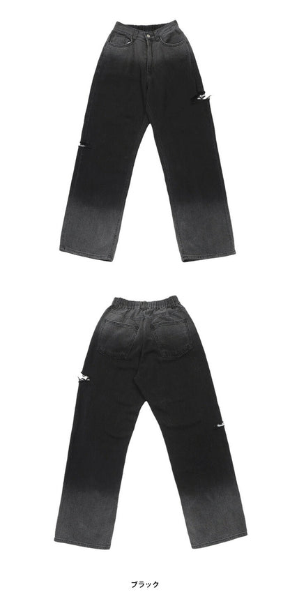 ASCLO(エジュクロ)ASCLO Summer Gradation Denim Pants (2color)