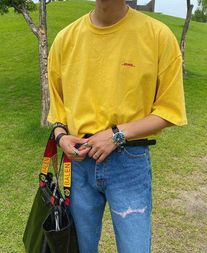 ASCLO(エジュクロ)Grag Loosefit DHL Short Sleeve T Shirt
