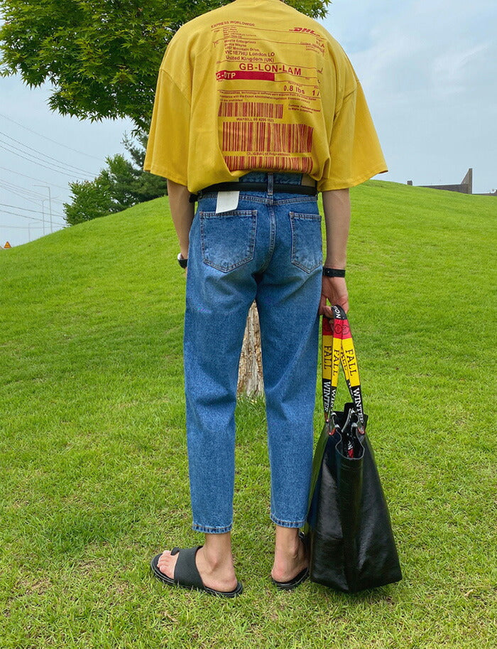 ASCLO(エジュクロ)Grag Loosefit DHL Short Sleeve T Shirt