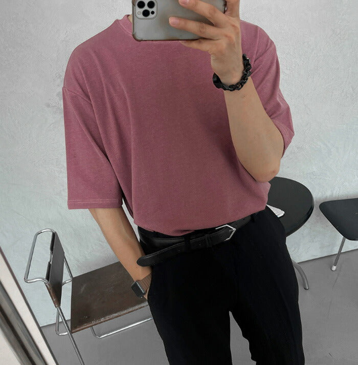 ASCLO(エジュクロ)ND Dusty Over Short Sleeve T Shirt (5color)