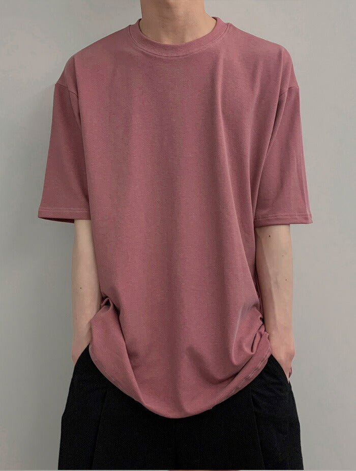ASCLO(エジュクロ)ND Dusty Over Short Sleeve T Shirt (5color)