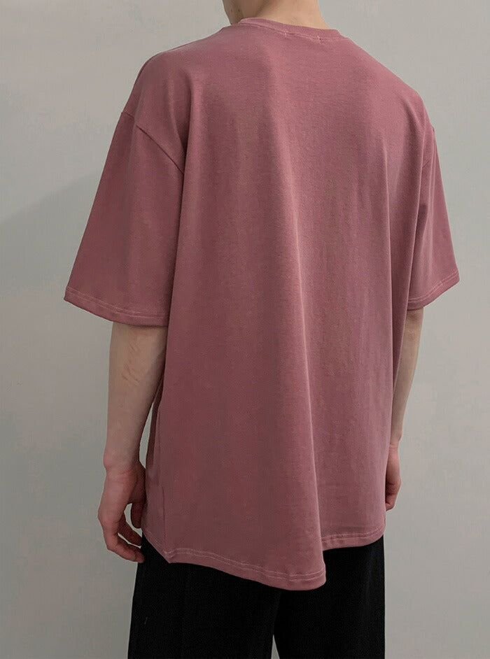 ASCLO(エジュクロ)ND Dusty Over Short Sleeve T Shirt (5color)