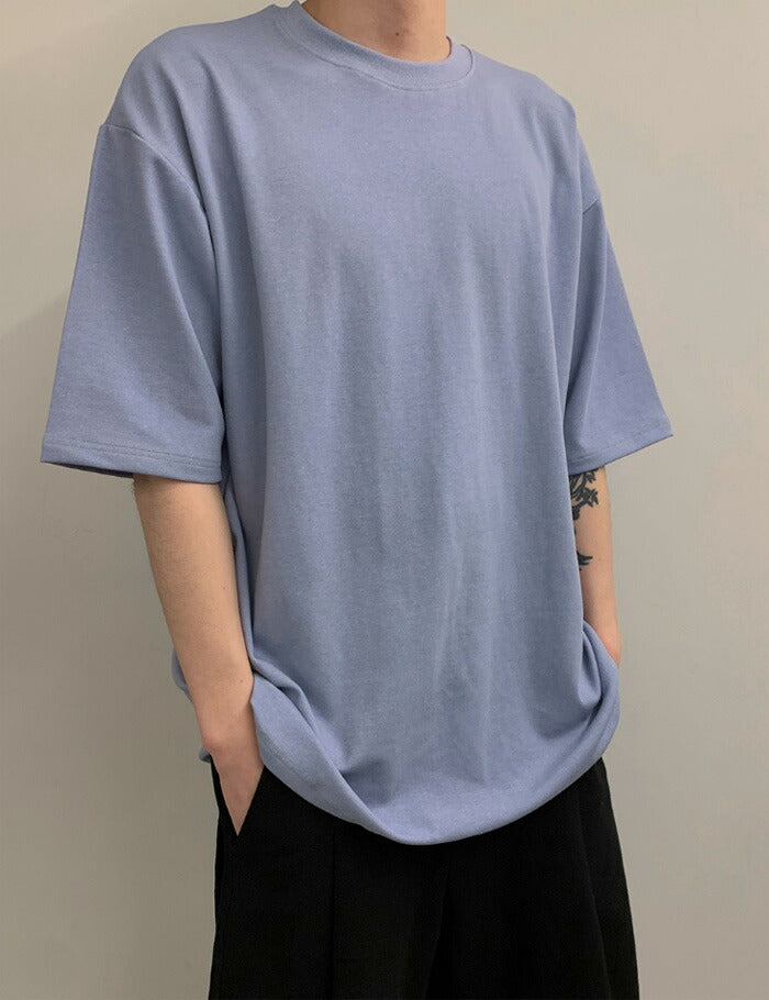 ASCLO(エジュクロ)ND Dusty Over Short Sleeve T Shirt (5color)