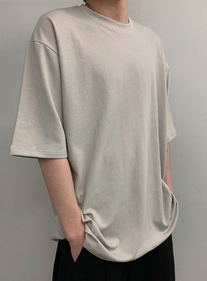 ASCLO(エジュクロ)ND Dusty Over Short Sleeve T Shirt (5color)