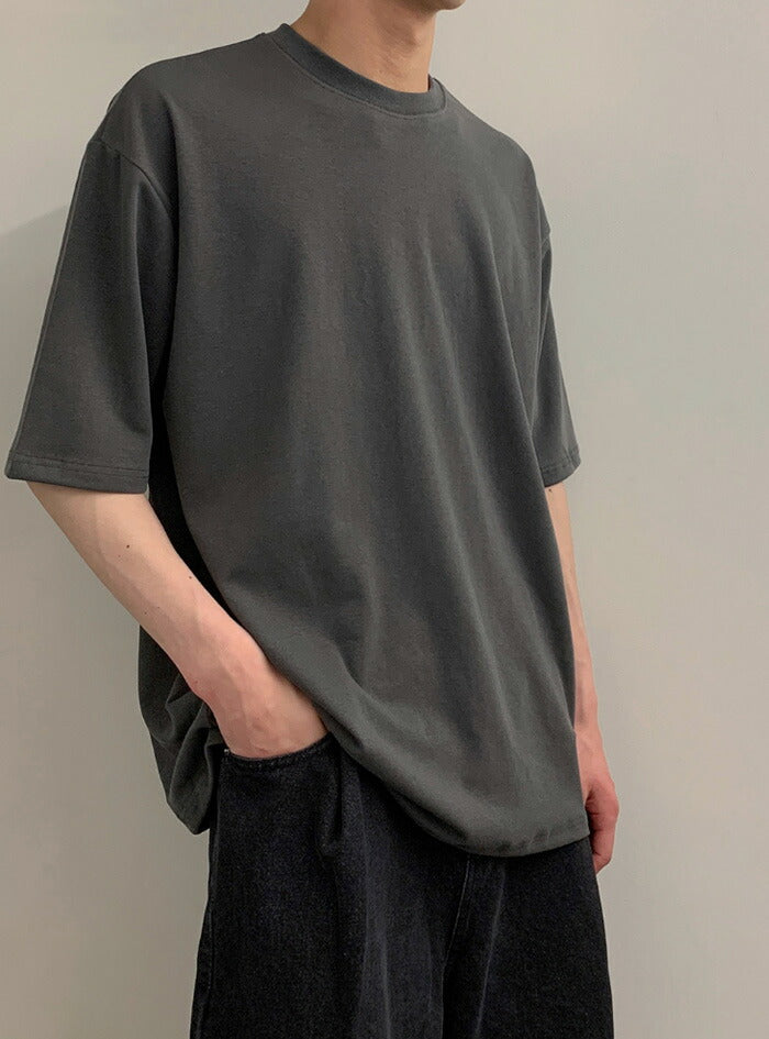 ASCLO(エジュクロ)ND Dusty Over Short Sleeve T Shirt (5color)
