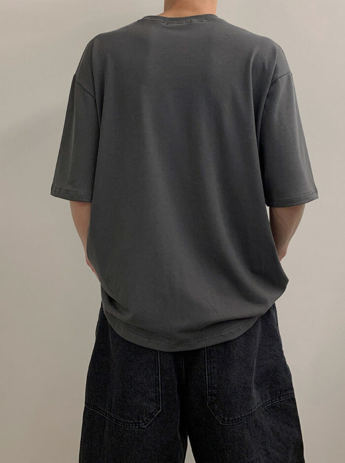 ASCLO(エジュクロ)ND Dusty Over Short Sleeve T Shirt (5color)
