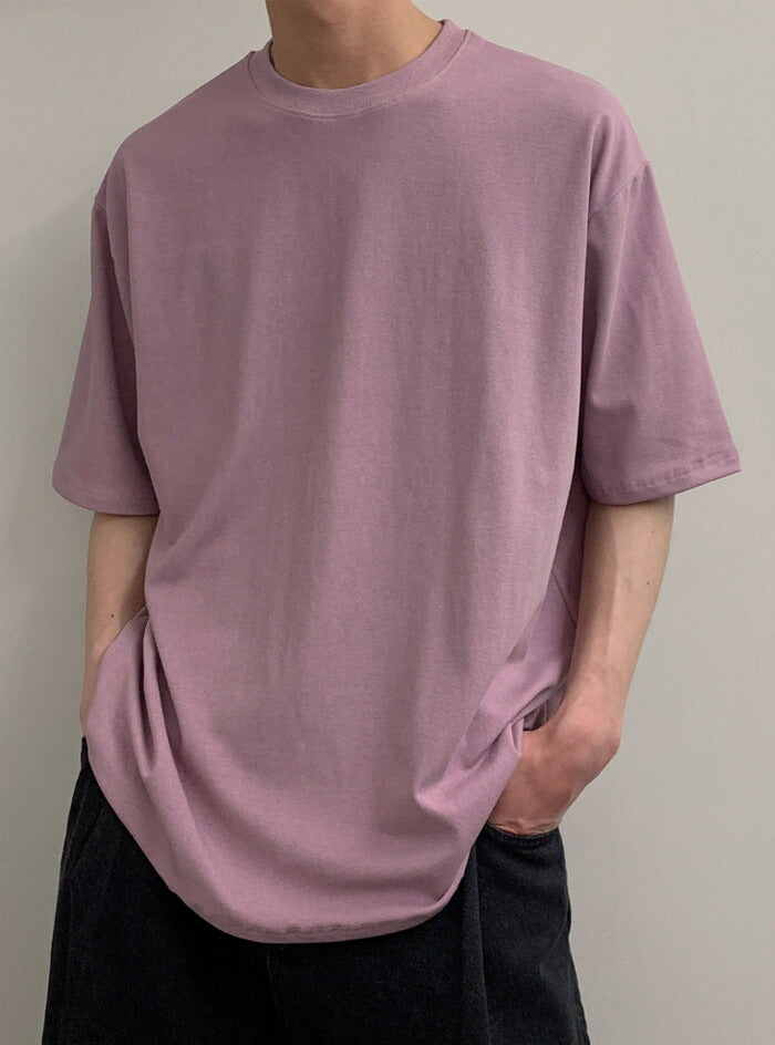 ASCLO(エジュクロ)ND Dusty Over Short Sleeve T Shirt (5color)