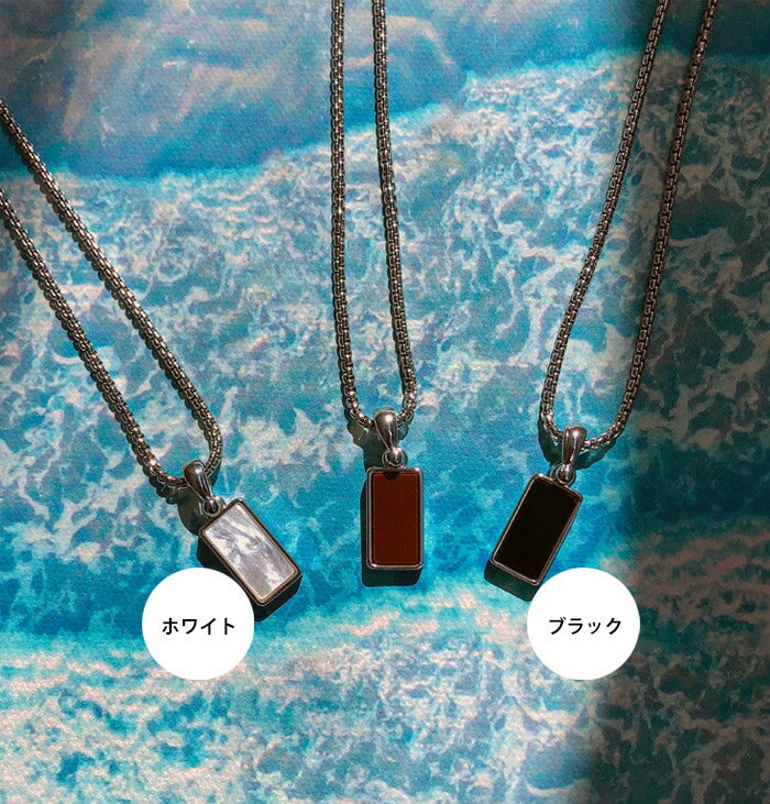 ASCLO(エジュクロ)ASCLO Square Flame Chain Necklace