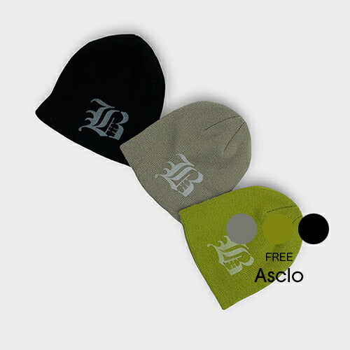 ASCLO(エジュクロ)Y2K Logo Beanie