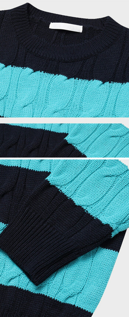 ASCLO(エジュクロ)ASCLO Cable Border Knit