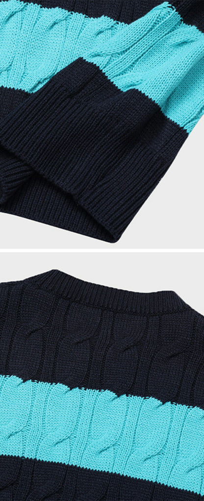 ASCLO(エジュクロ)ASCLO Cable Border Knit