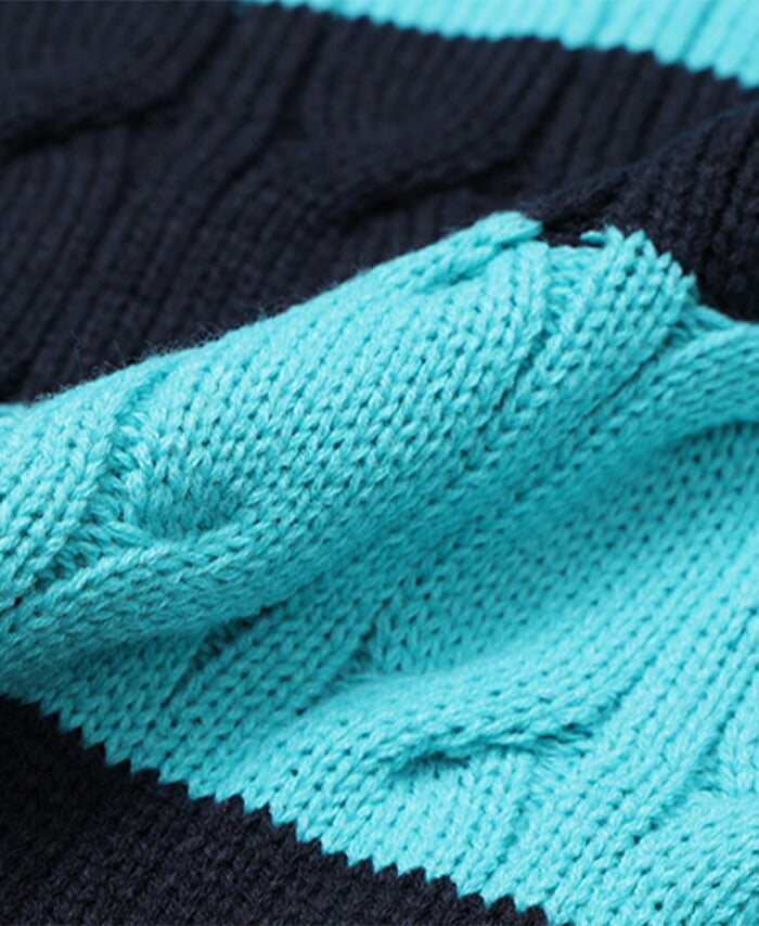 ASCLO(エジュクロ)ASCLO Cable Border Knit