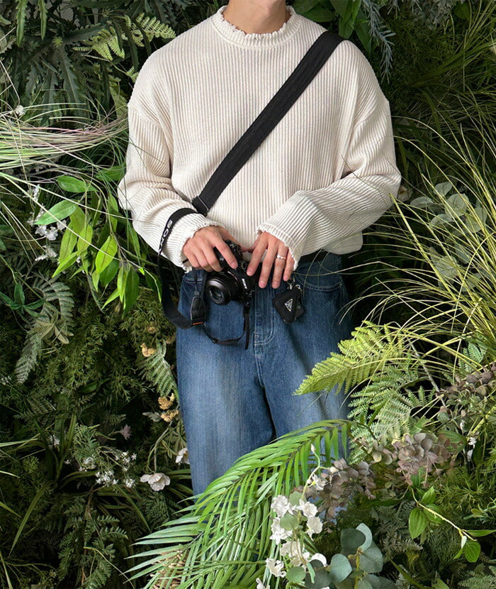 ASCLO(エジュクロ)3 TAP Destroyed Knit T Shirt