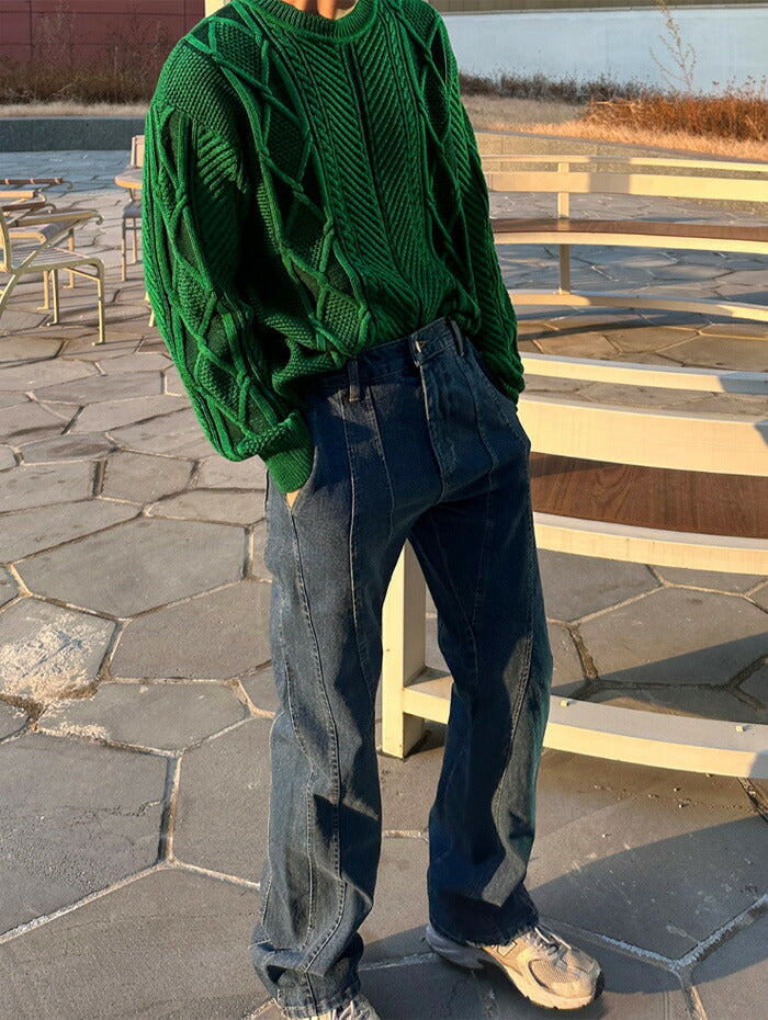 ASCLO(エジュクロ)ASCLO Nii Wave Denim Pants