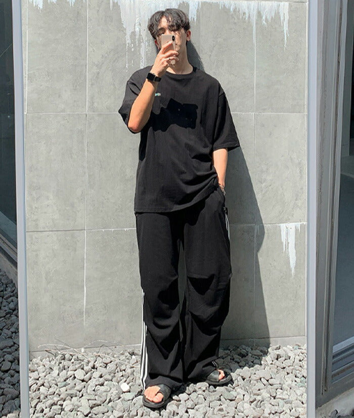 ASCLO(エジュクロ)Garments Baggy Track Pants