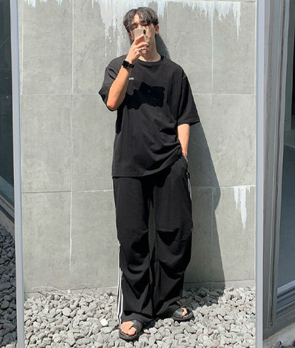 ASCLO(エジュクロ)Garments Baggy Track Pants