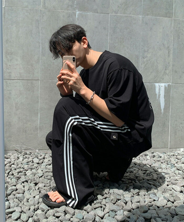 ASCLO(エジュクロ)Garments Baggy Track Pants