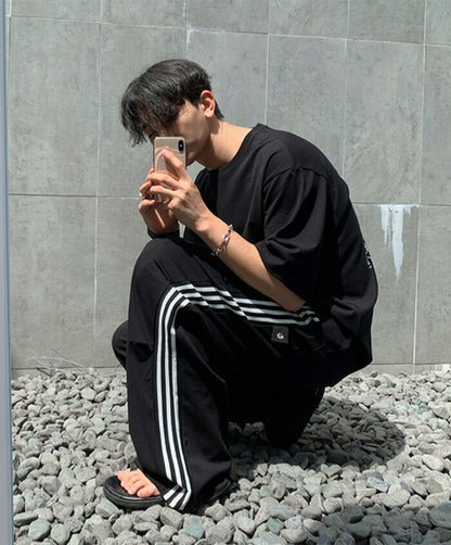 ASCLO(エジュクロ)Garments Baggy Track Pants