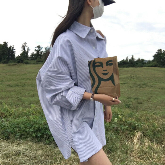 Beidelli(ベイデリ)[BELLIDE MADE] オックスフォードストライプシャツ