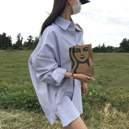 Beidelli(ベイデリ)[BELLIDE MADE] オックスフォードストライプシャツ
