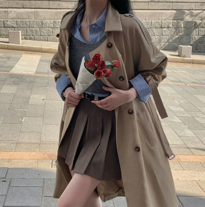 Beidelli(ベイデリ)ストライプクロップシャツ&ニットベストセットアップ
