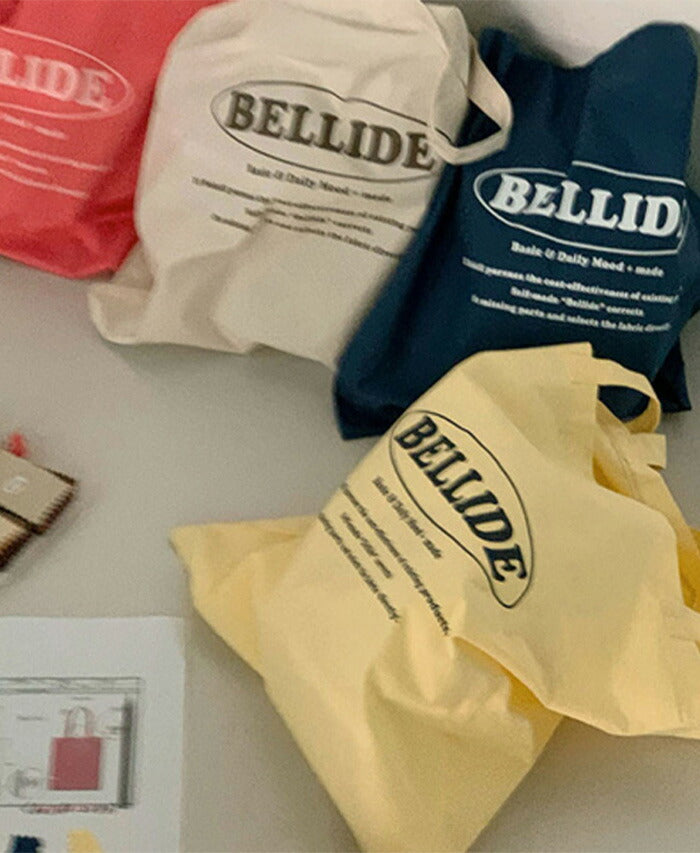 Beidelli(ベイデリ)BELLIDEレタリングエコバッグ