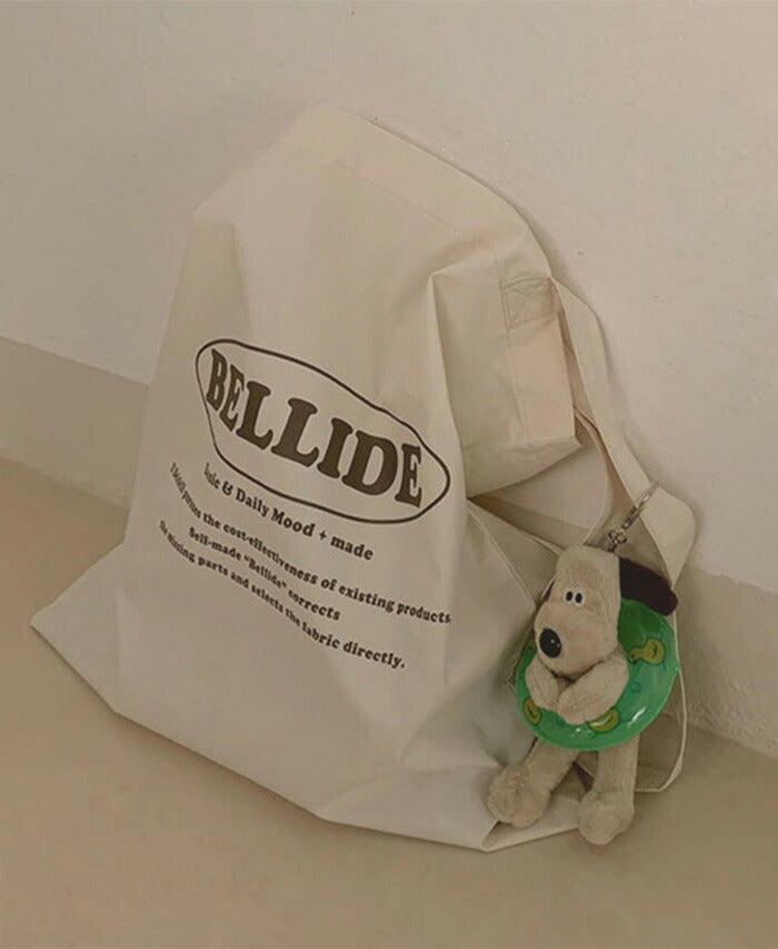 Beidelli(ベイデリ)BELLIDEレタリングエコバッグ