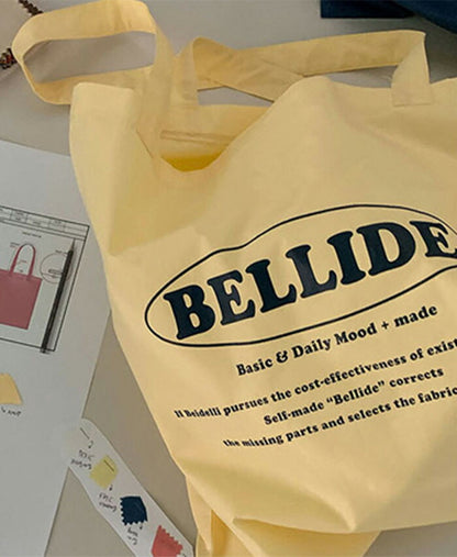 Beidelli(ベイデリ)BELLIDEレタリングエコバッグ