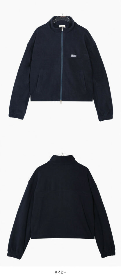 Beidelli(ベイデリ)[BELLIDE MADE] ベーシックフリースクロップドジップアップ