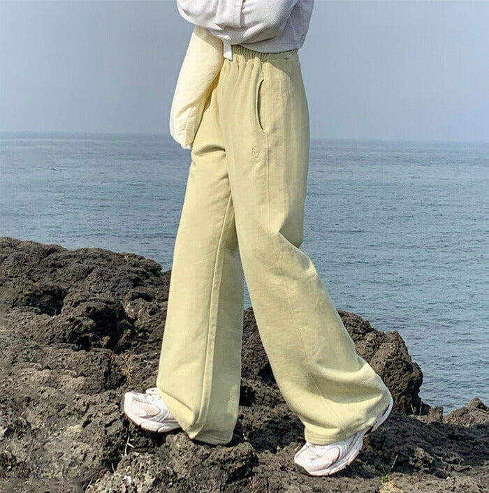 Beidelli(ベイデリ)[BELLIDE MADE] ベーシック刺繍ツーウェイジョガートレーニングパンツ